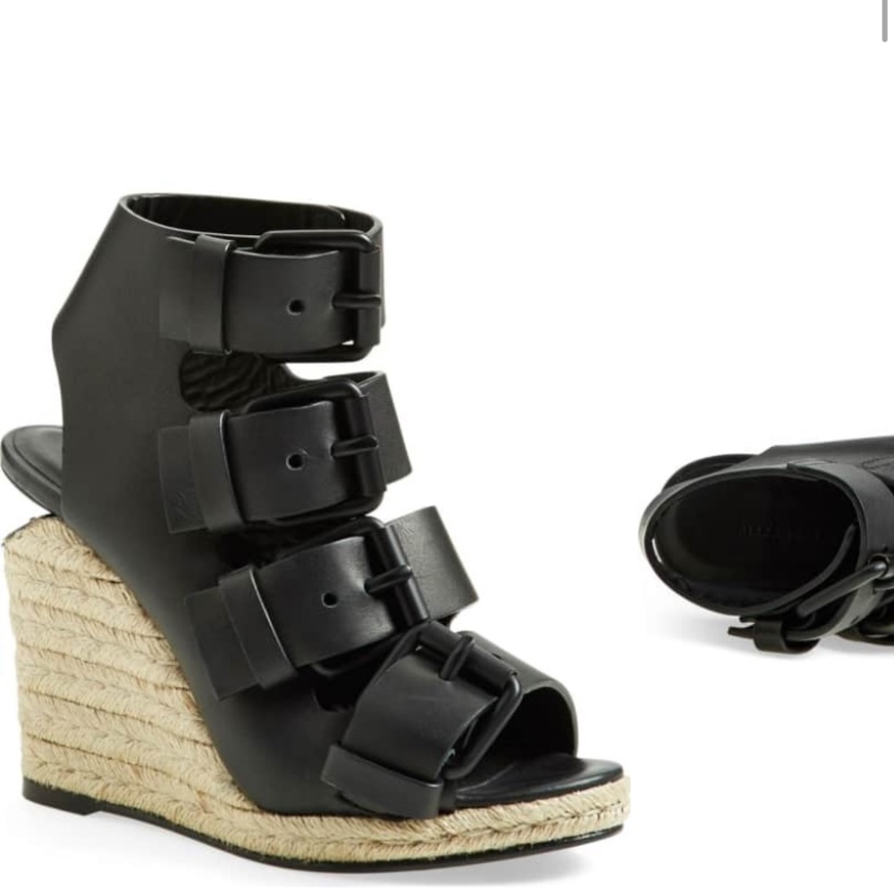 Alexander Wang Jo Espadrille Wedge Sandal